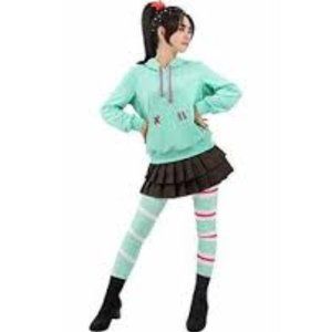 New Girls'/Women's Disney VENELOPE (Wreck it Ralph) Cosplay Halloween Costume